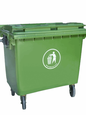 TEMPAT SAMPAH PLASTIK BESAR 660 LITER GREEN LEAF TIPE 2306 BIO DUSTBIN: Solusi Ideal untuk Manajemen Sampah Skala Besar