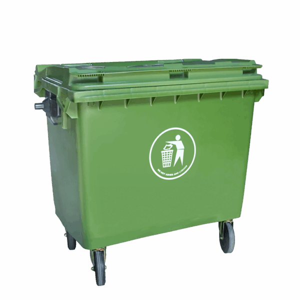 TEMPAT SAMPAH PLASTIK BESAR 660 LITER GREEN LEAF TIPE 2306 BIO DUSTBIN: Solusi Ideal untuk Manajemen Sampah Skala Besar