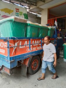 TEMPAT SAMPAH PLASTIK BESAR ATARI 360 LITER, KIRIM KE CIDENG - JAKARTA PUSAT Oleh Tim RAJA PLASTIK INDONESIA