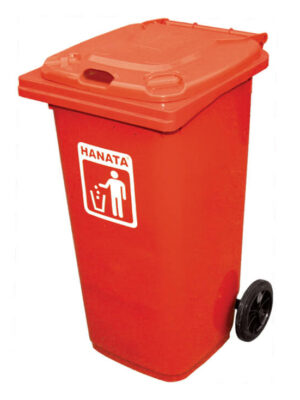 TEMPAT SAMPAH BESAR PLASTIK 120 LITER HANATA TIPE HNT-4003 | TEMPATSAMPAHPLASTIK.ID