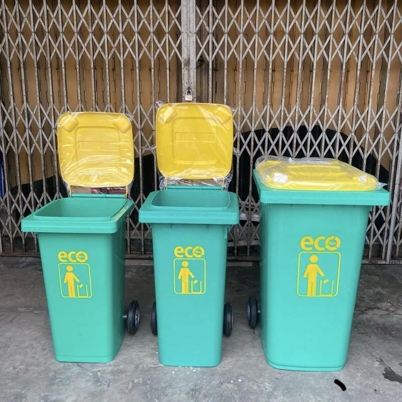 TEMPAT SAMPAH PLASTIK BESAR 120 LITER ATARI ECO DUSTBIN 9961  TEMPATSAMPAHPLASTIK.ID