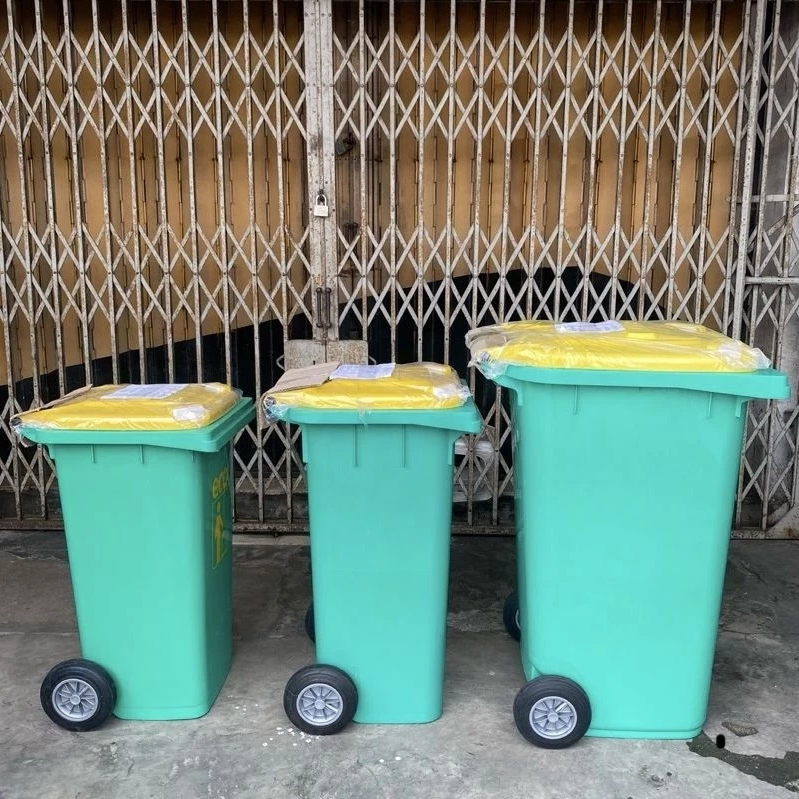 TEMPAT SAMPAH PLASTIK BESAR 240 LITER ATARI ECO DUSTBIN 9969  TEMPATSAMPAHPLASTIK.ID