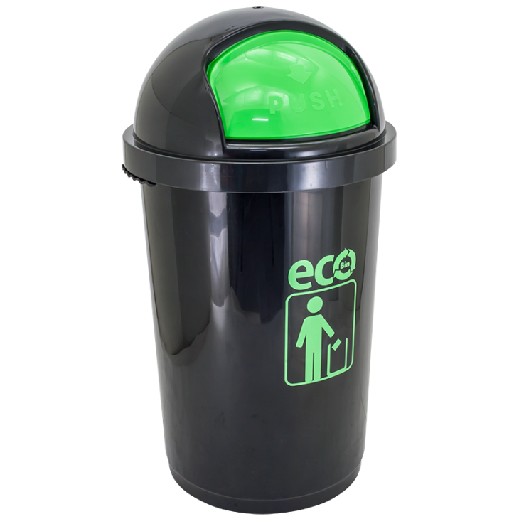 TEMPAT SAMPAH PLASTIK TUTUP 50 LITER ATARI ECO DUSTBIN 9873 | TEMPATSAMPAHPLASTIK.ID