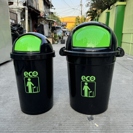 TEMPAT SAMPAH PLASTIK TUTUP 80 LITER ATARI ECO DUSTBIN 9874 (2) TEMPAT SAMPAH PLASTIK TUTUP 50 & 80 LITER ATARI ECO DUSTBIN 9873 & 9874 | TEMPATSAMPAHPLASTIK.ID