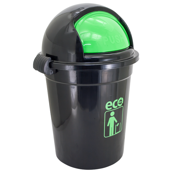 TEMPAT SAMPAH PLASTIK TUTUP 80 LITER ATARI ECO DUSTBIN 9874 | TEMPATSAMPAHPLASTIK.ID