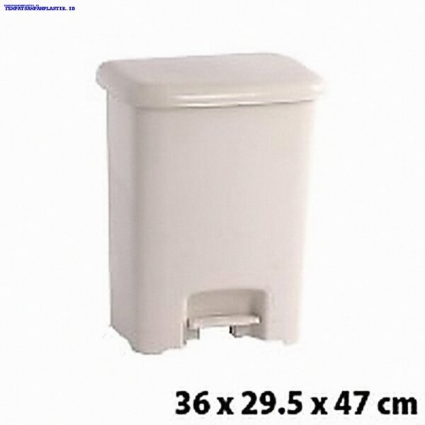 ENZO_DUSTBIN_CLARIS_SuperEnhanced TEMPAT SAMPAH INDOOR 25 LITER CLARIS ENZO 1158 STEPON DUSTBIN