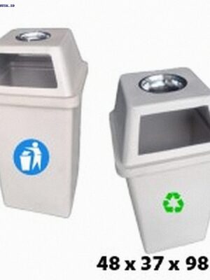 TEMPAT SAMPAH PLASTIK BESAR 100 LITER INDOOR DELTA DBA-100
