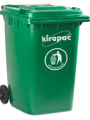 TEMPAT SAMPAH BESAR PLASTIK 240 LITER KIRAPAC TIPE KLX 9240