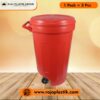 TONG SAMPAH BESAR PLASTIK 120 LITER TUTUP + RODA TONG KUAT | TEMPATSAMPAHPLASTIK.ID