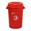 TEMPAT SAMPAH PLASTIK BESAR 150 LITER LION STAR ROCKY DUSTBIN C-82 | TEMPATSAMPAHPLASTIK.ID