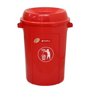 TEMPAT SAMPAH PLASTIK BESAR 150 LITER LION STAR ROCKY DUSTBIN C-82 | TEMPATSAMPAHPLASTIK.ID