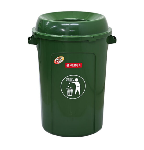 TEMPAT SAMPAH PLASTIK BESAR 150 LITER LION STAR ROCKY DUSTBIN C-82 | TEMPATSAMPAHPLASTIK.ID