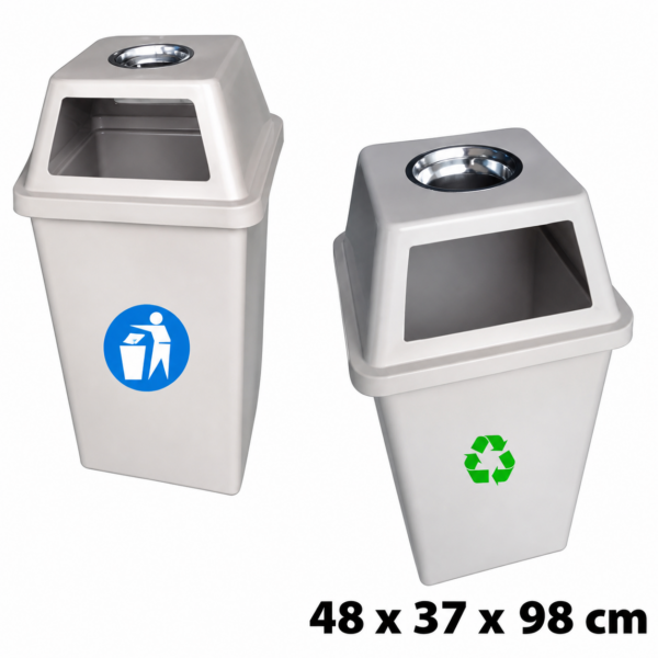 KIRAPAC DUSTBIN INDOOR 100 LITER TEMPAT SAMPAH BESAR 100 LITER INDOOR KIRAPAC DBA 100 (BOBSY)