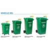 KIRAPAC DUSTBIN KLX 9050 (2) TEMPAT SAMPAH PLASTIK 50 LITER RODA KIRAPAC DUSTBIN KLX 9050 HIJAU: Solusi Tempat Sampah Praktis, Kuat, dan Fleksibel untuk Berbagai Kebutuhan