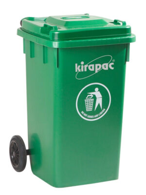 KIRAPAC KLX 9100 HIJAU ORIGINAL TEMPAT SAMPAH BESAR 100 LITER PLASTIK OUTDOOR KIRAPAC KLX 9100 HIJAU: Solusi Tempat Sampah Outdoor Kuat, Praktis & Tahan Lama