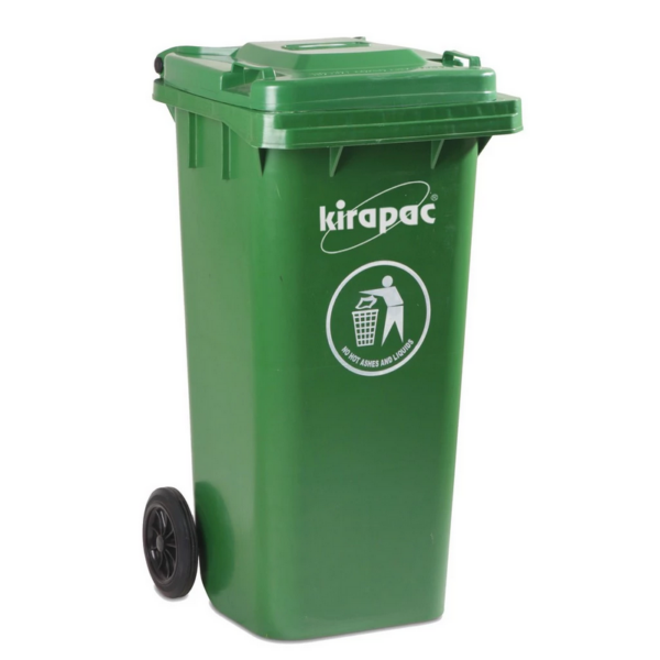 TEMPAT SAMPAH BESAR PLASTIK 120 LITER KIRAPAC KLX 9120 DUSTBIN (1) TEMPAT SAMPAH BESAR PLASTIK 120 LITER KIRAPAC KLX 9120 DUSTBIN: Solusi Praktis & Tahan Lama untuk Pengelolaan Sampah Modern