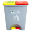TEMPAT SAMPAH ANORGANIK & HAZARDOUS TOXIC 2×22 LITER GREEN LEAF TIPE 2144 NO-B3 TEMPAT SAMPAH ANORGANIK & HAZARDOUS / TOXIC 2×22 LITER GREEN LEAF TIPE 2144 NO-B3: Solusi Tempat Sampah Dual Kompartemen untuk Pemilahan Sampah Anorganik dan Limbah B3 yang Lebih Aman, Higienis, dan Profesional