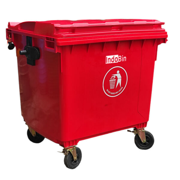 TEMPAT SAMPAH BESAR PLASTIK 1100 LITER INDOBIN TIPE B1100P (1) TEMPAT SAMPAH BESAR PLASTIK 1100 LITER INDOBIN TIPE B1100P + RODA: Solusi Tempat Sampah Jumbo 1100 Liter Berkualitas Industri untuk Pengelolaan Sampah Modern