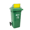 TEMPAT SAMPAH BESAR PLASTIK 120 LITER GREEN LEAF BIO DUSTBIN 2012 G TEMPAT SAMPAH BESAR PLASTIK 120 LITER GREEN LEAF BIO DUSTBIN 2012 G, Solusi Tempat Sampah Outdoor Berkualitas untuk Area Industri, Komersial, dan Fasilitas Umum