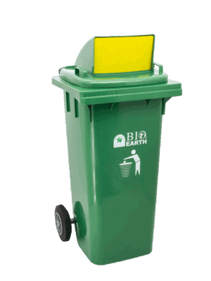 TEMPAT SAMPAH BESAR PLASTIK 120 LITER GREEN LEAF BIO DUSTBIN 2012 G TEMPAT SAMPAH BESAR PLASTIK 120 LITER GREEN LEAF BIO DUSTBIN 2012 G, Solusi Tempat Sampah Outdoor Berkualitas untuk Area Industri, Komersial, dan Fasilitas Umum