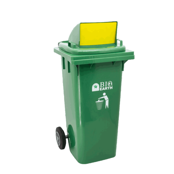 TEMPAT SAMPAH BESAR PLASTIK 120 LITER GREEN LEAF BIO DUSTBIN 2012 G TEMPAT SAMPAH BESAR PLASTIK 120 LITER GREEN LEAF BIO DUSTBIN 2012 G, Solusi Tempat Sampah Outdoor Berkualitas untuk Area Industri, Komersial, dan Fasilitas Umum