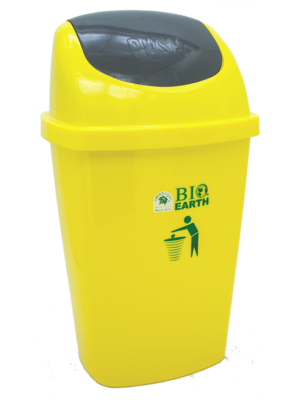 TEMPAT SAMPAH PLASTIK 50 LITER GREEN LEAF BIO DUSTBIN 2155 | TEMPATSAMPAHPLASTIK.ID