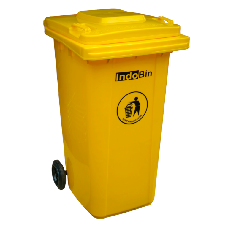 TEMPAT SAMPAH PLASTIK BESAR 240 LITER INDOBIN TIPE B240P: Solusi Tempat Sampah HDPE Berkualitas untuk Kebutuhan Industri, Komersial, dan Fasilitas Umum