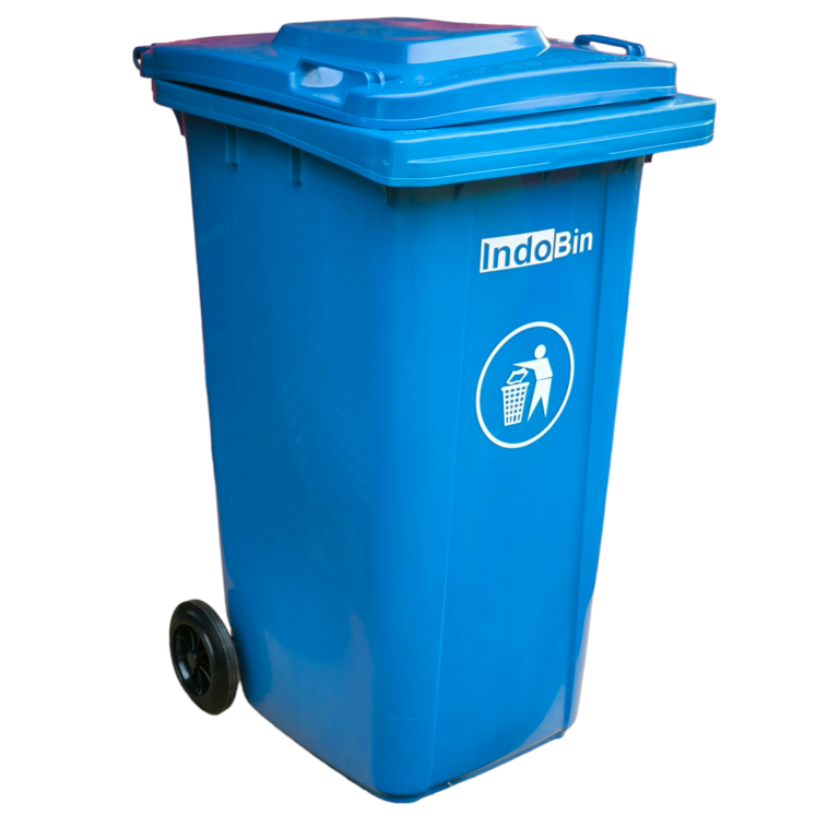 TEMPAT SAMPAH PLASTIK BESAR 240 LITER INDOBIN TIPE B240P: Solusi Tempat Sampah HDPE Berkualitas untuk Kebutuhan Industri, Komersial, dan Fasilitas Umum