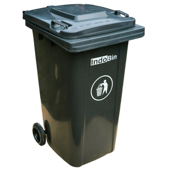 TEMPAT SAMPAH PLASTIK BESAR 240 LITER INDOBIN TIPE B240P: Solusi Tempat Sampah HDPE Berkualitas untuk Kebutuhan Industri, Komersial, dan Fasilitas Umum