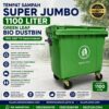TEMPAT SAMPAH SUPER JUMBO 1100 LITER GREEN LEAF BIO DUSTBIN TIPE 2307 TP (TANPA PIJAKAN): Solusi Tempat Sampah Industri Berkapasitas Ekstra Besar untuk Pengelolaan Sampah yang Efisien
