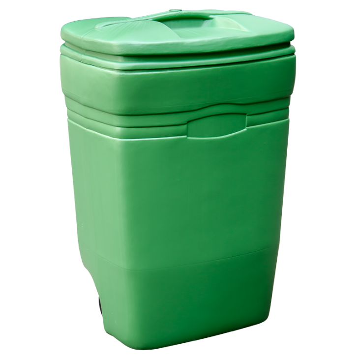 TONG SAMPAH PLASTIK BESAR KOTAK 220 LITER GREEN LEAF BIO DUSTBIN 2022: Solusi Tempat Sampah Plastik Kapasitas Besar untuk Area Industri, HORECA, Komersial, dan Fasilitas Umum